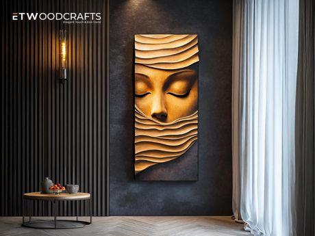 Abstract Wood Art for Wall