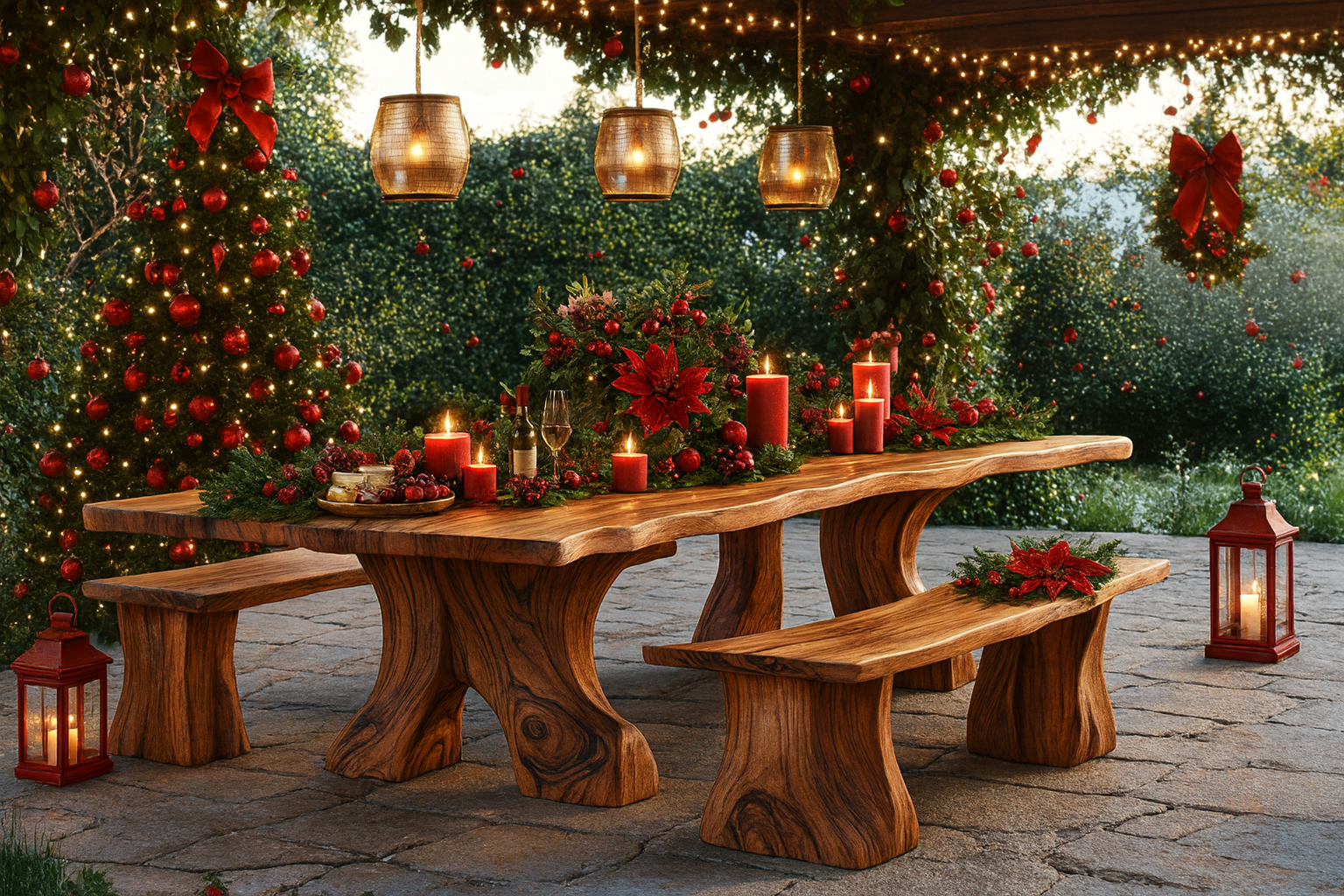 Dining tables for Christmas 2025