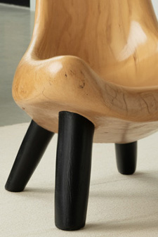 Modern Sculptural Accent Chair For Living Room Or Nursery