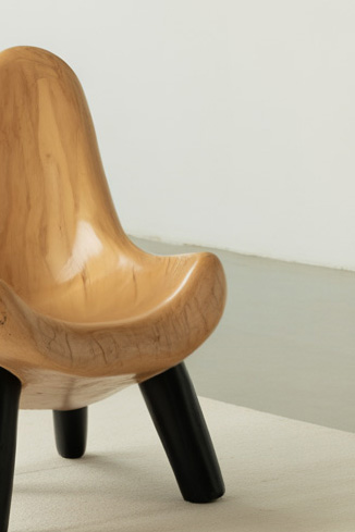 Modern Sculptural Accent Chair For Living Room Or Nursery