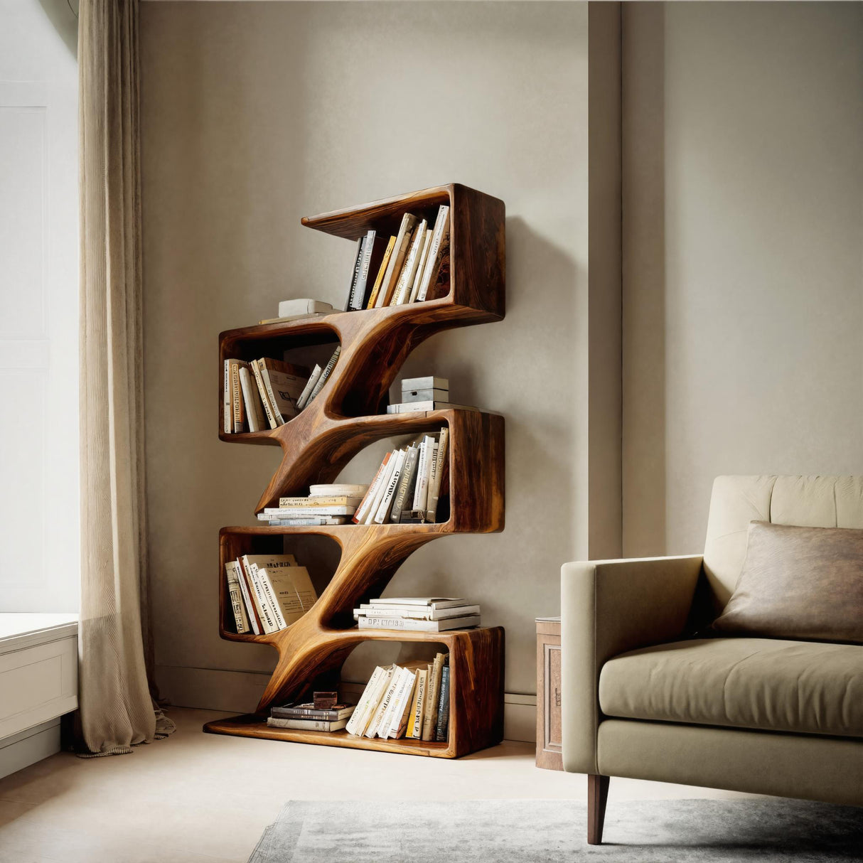 Modern Wall Shelf For Living Room Or Bedroom