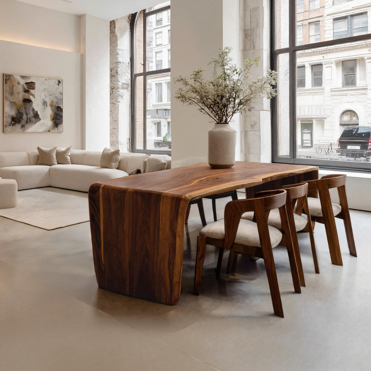 Modern Minimal Dining Table For Dining Room