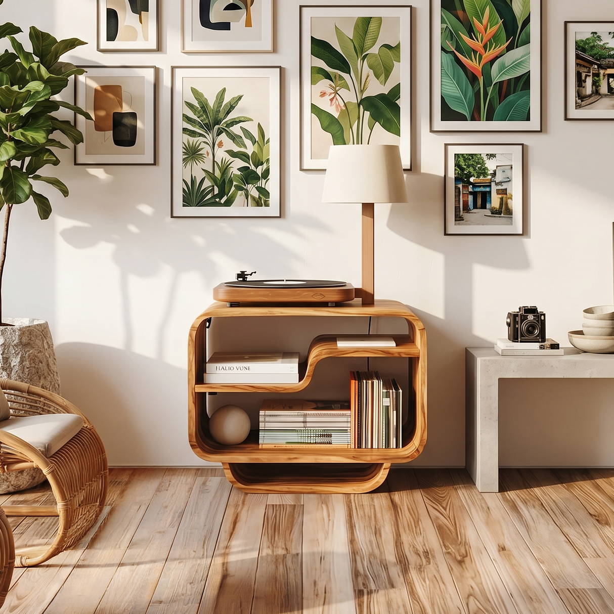 Farmhouse Style Media Cabinet For Entryway Decor