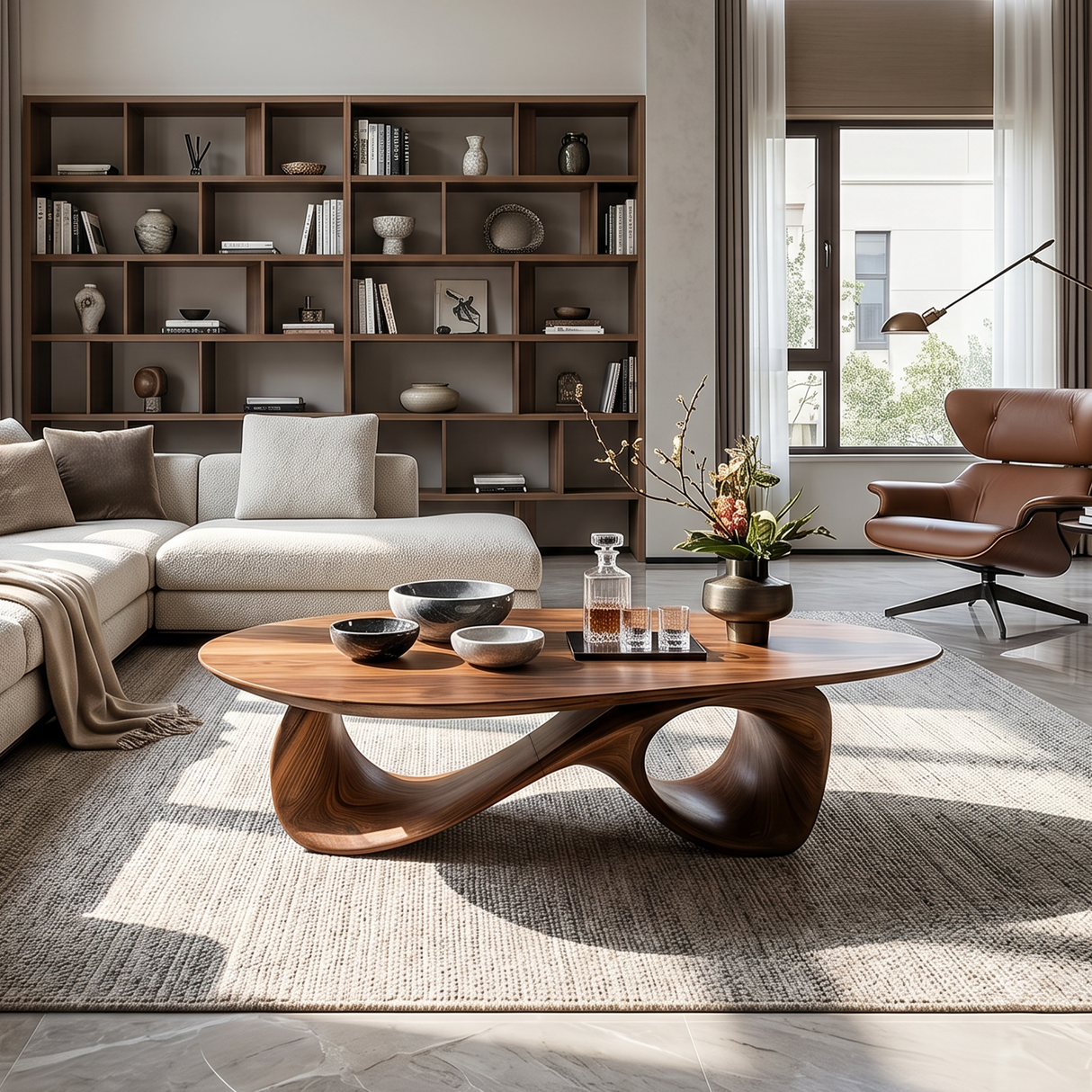 Rustic Coffee Table For Natural Home Styling