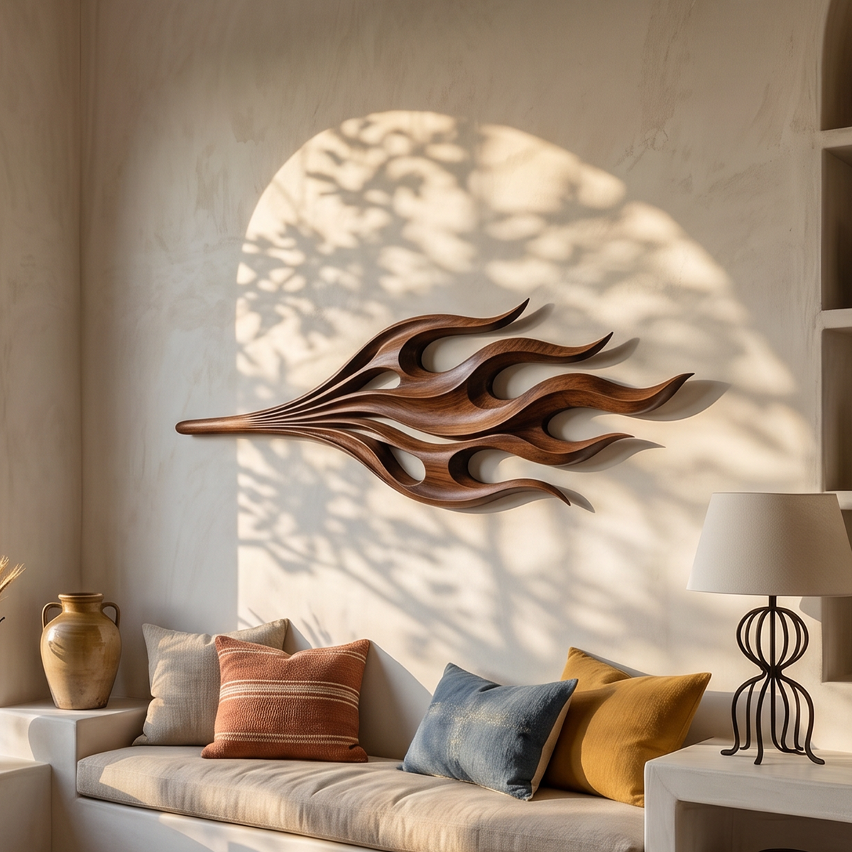 Modern Abstract Wall Art Panel For Grand Foyer Interior – ET