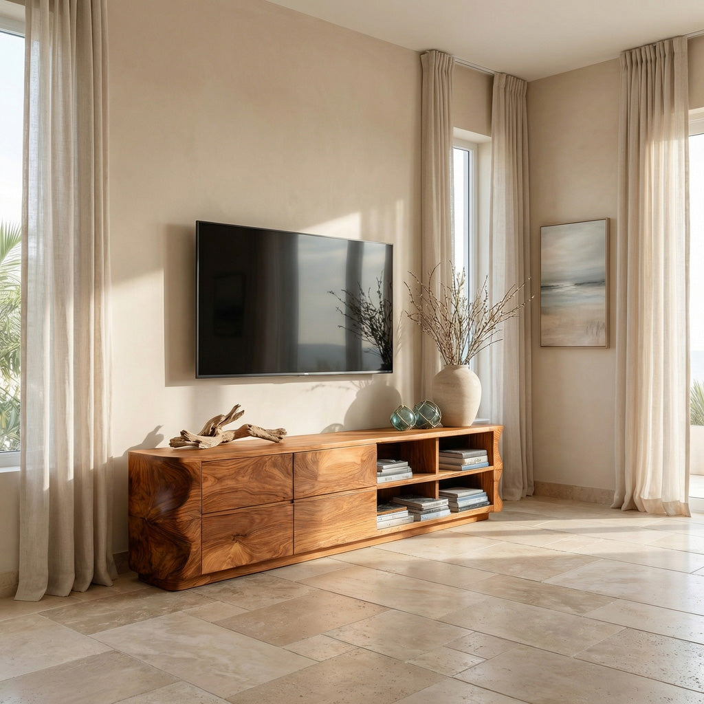 Quiet Luxury Modern Sideboard Cabinet For Living Room