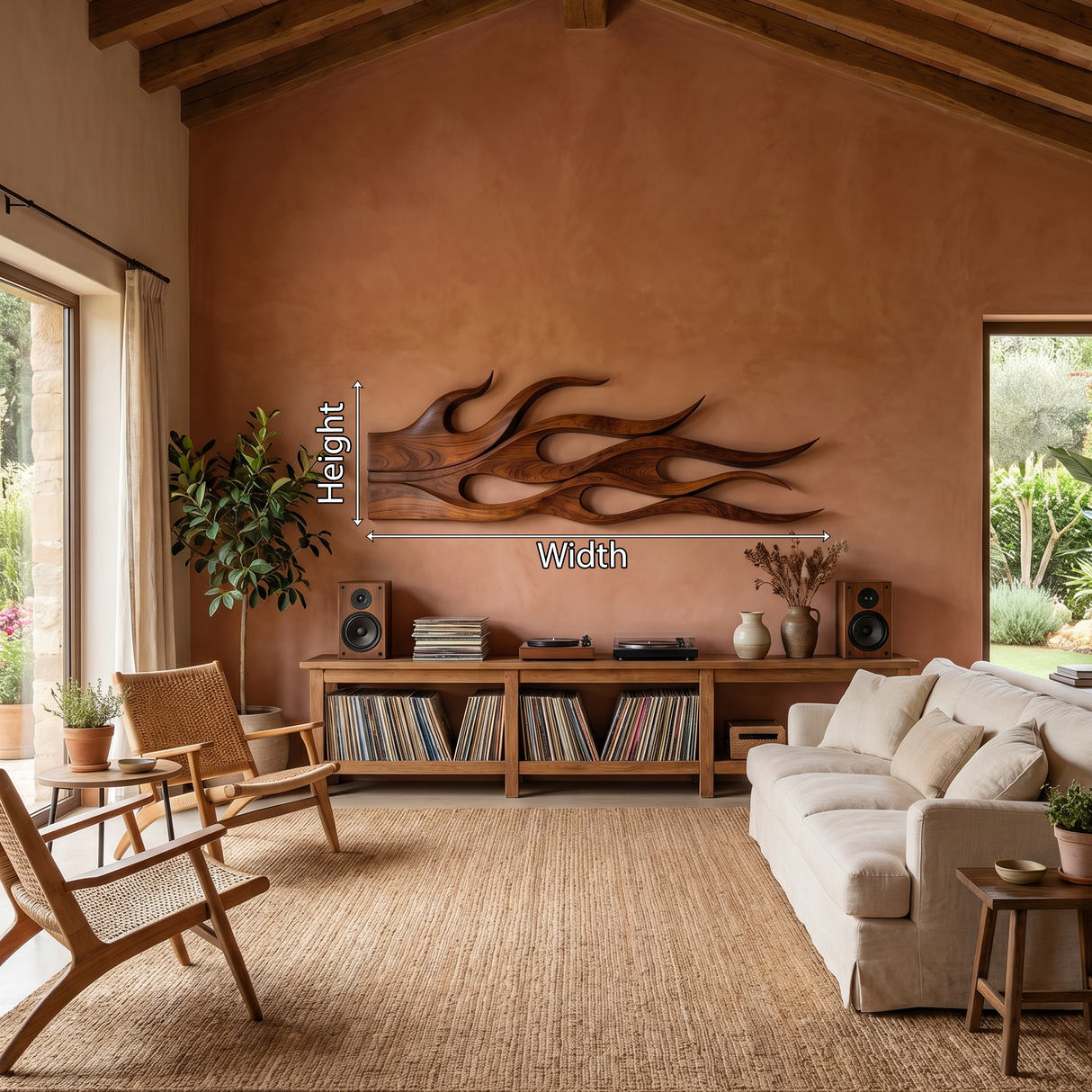 Contemporary Textured Wall Panel For Loft Interior Design