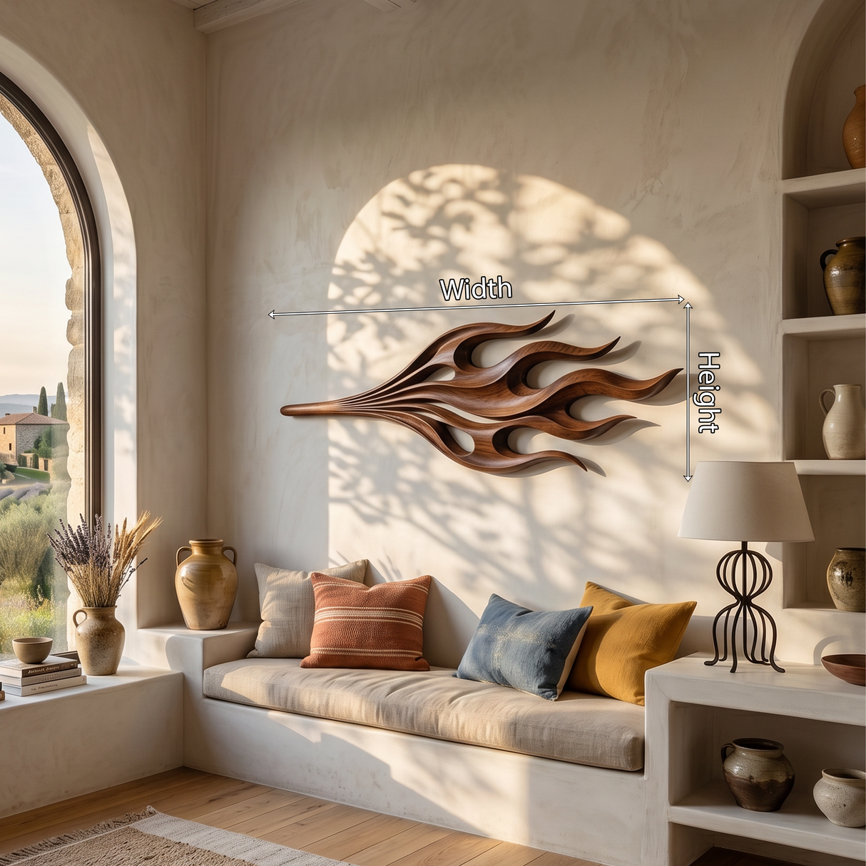 Modern Abstract Wall Art Panel For Grand Foyer Interior