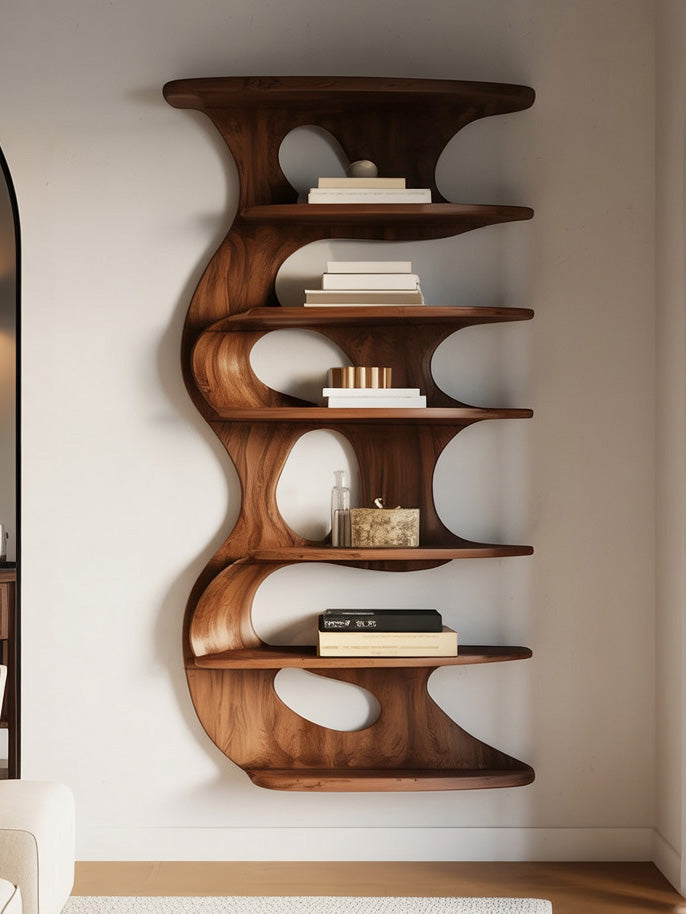 Modern Wall Mounted Bookshelf For Living Room