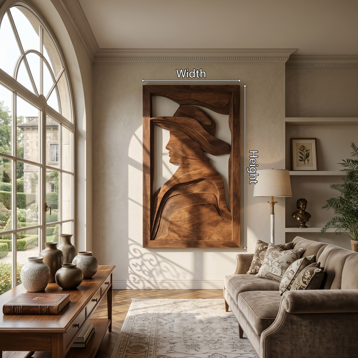 Rustic Western Figure Wall Art For Entryway Decor