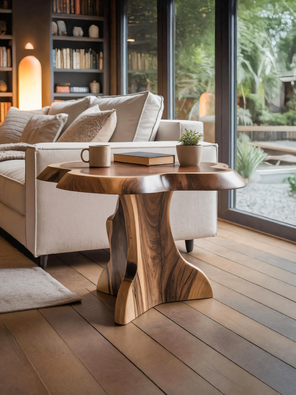 Modern Organic Coffee Table For Living Room Or Lounge