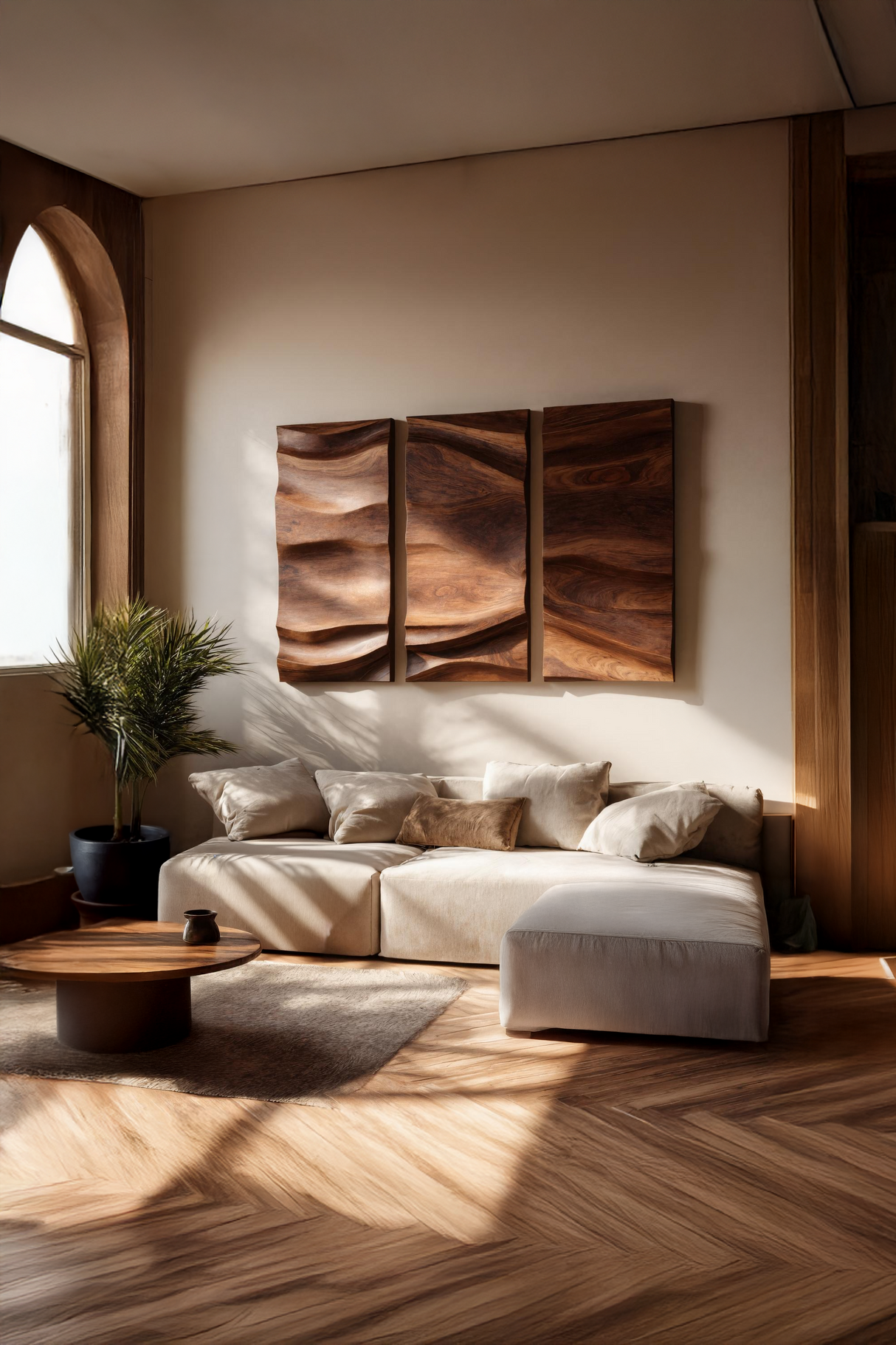 Handcrafted Solid Wood Wall Art For Modern Home