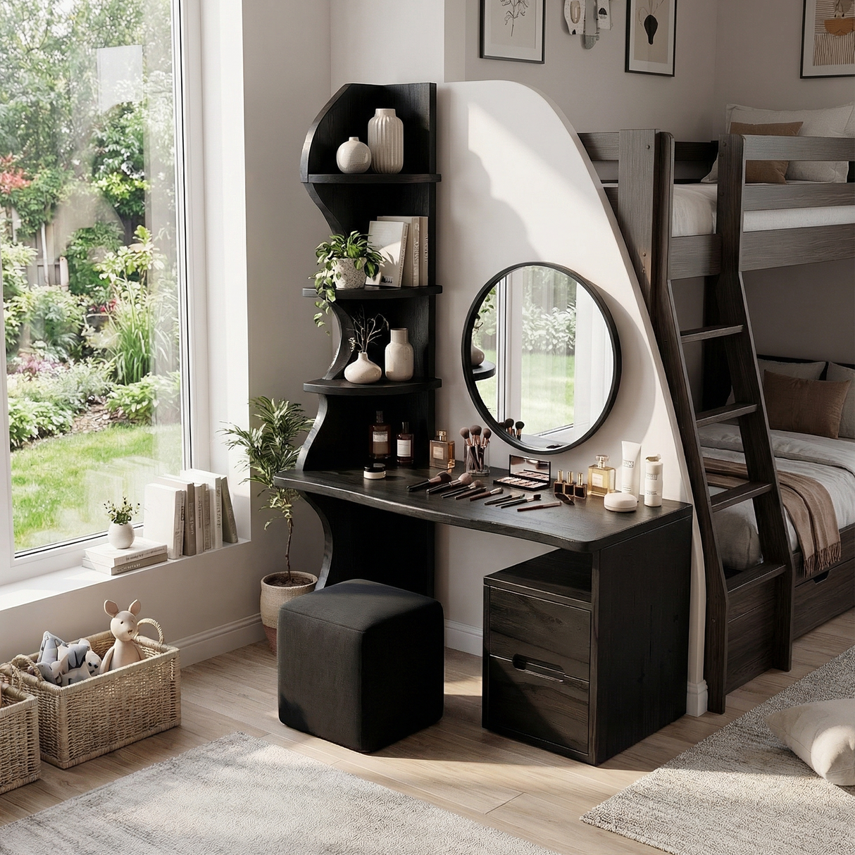 Luxury Vanity Table Dressing Area Personal Beauty Space Makeup Area