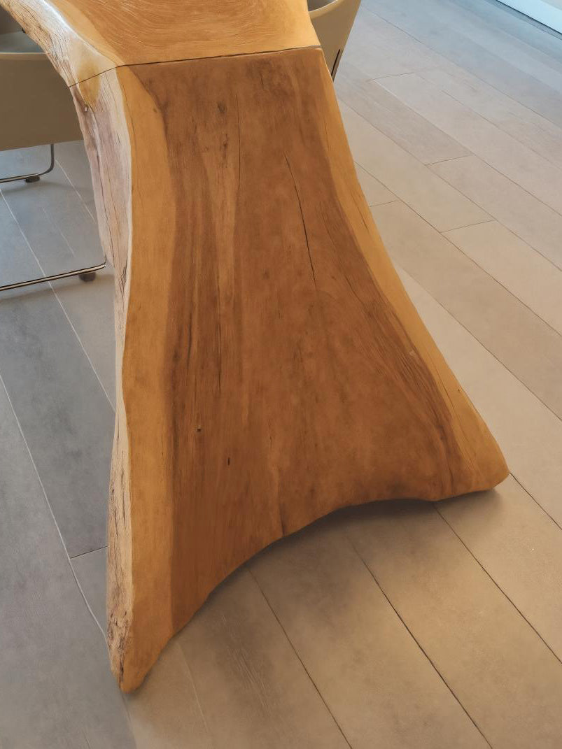 Modern Live Edge Dining Table For Kitchen