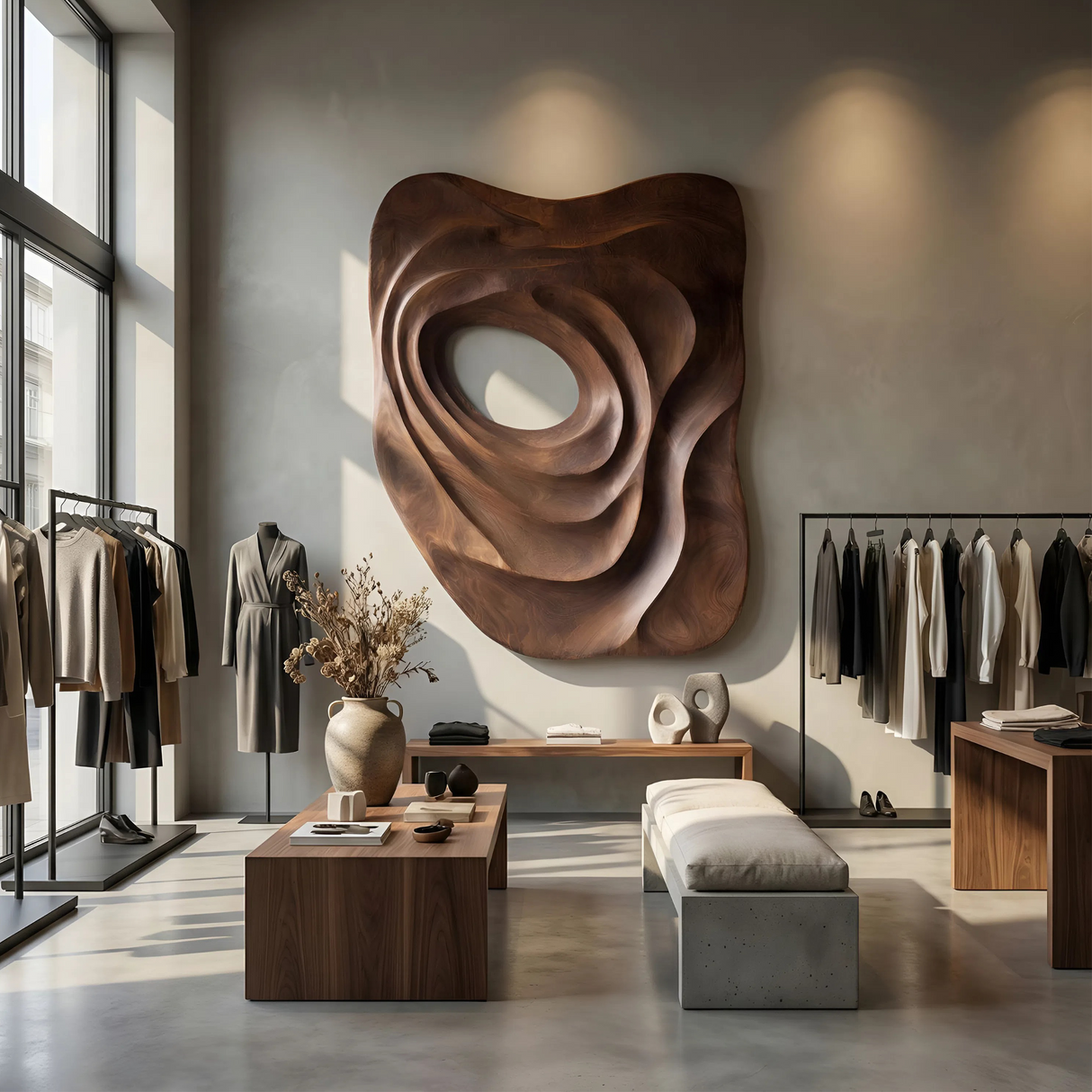 Modern Embossed Wall Decor Panel For Home Office Space
