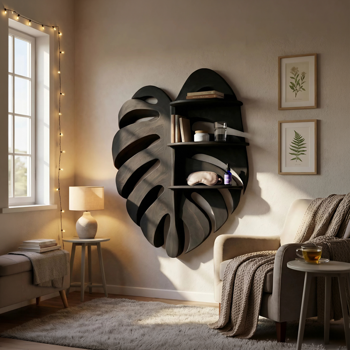 Minimalist Wall Shelf For Office Organizer