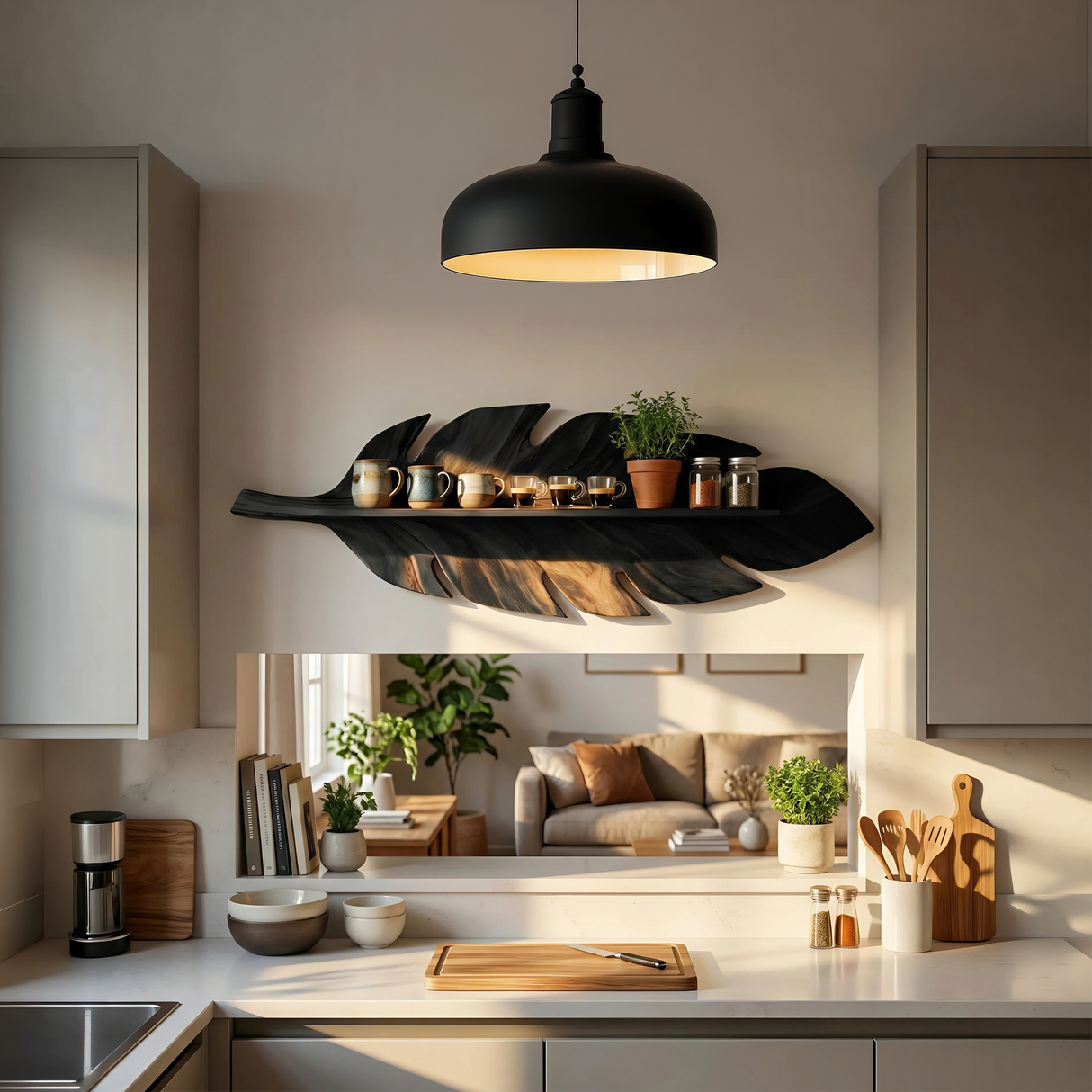 Minimalist Shelving Unit For Study Room Display