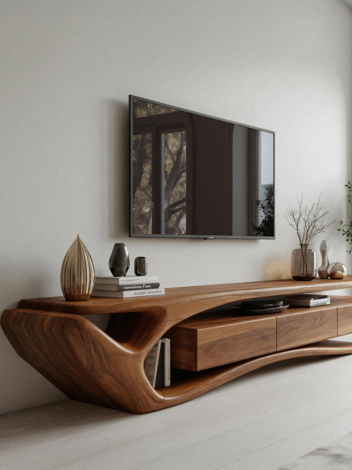 Contemporary TV Stand For Living Room