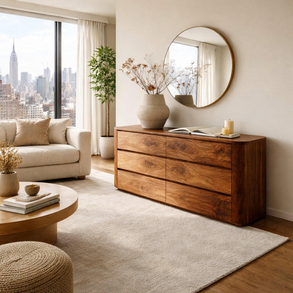 Quiet Luxury Sideboard For Living Room