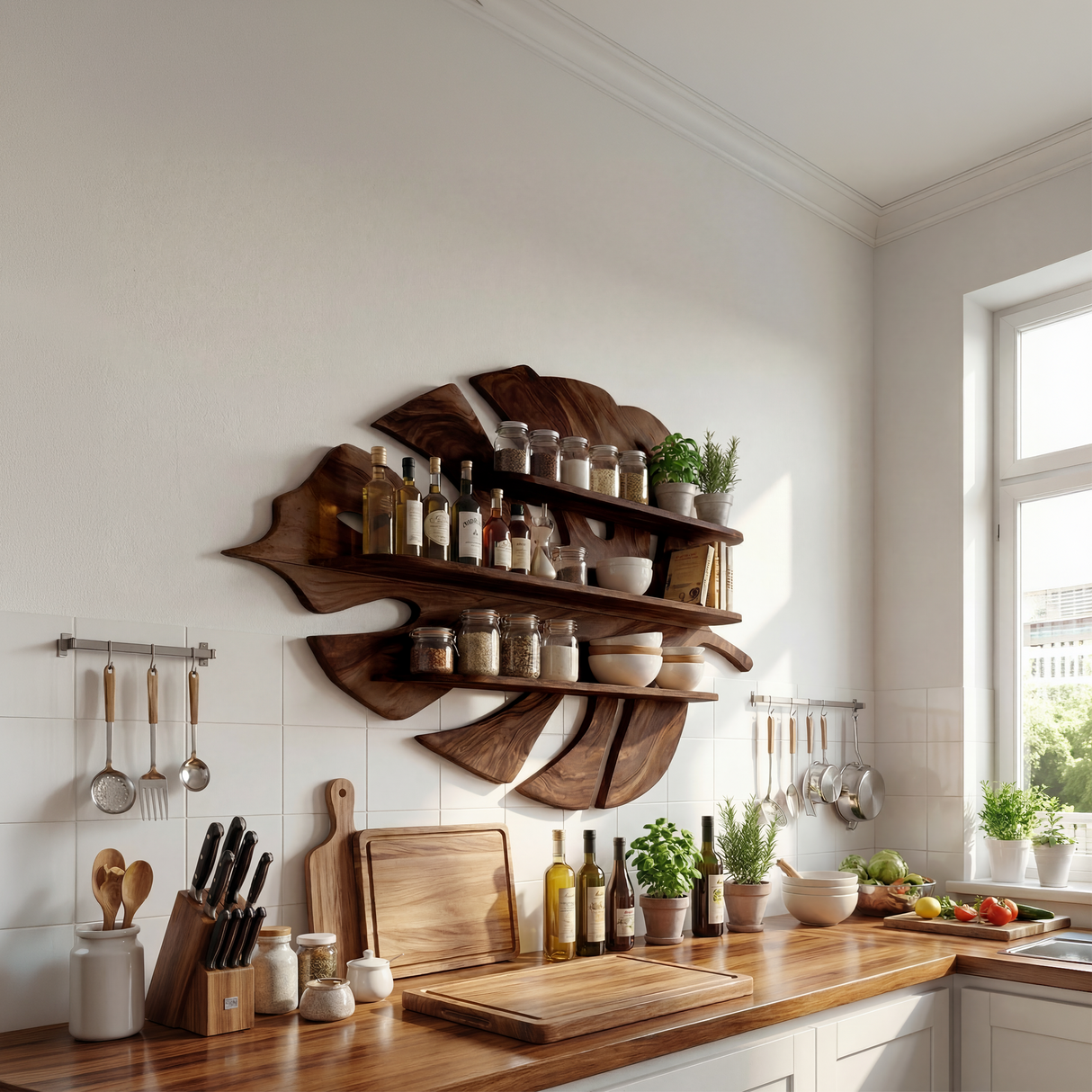 Contemporary Shelving Unit For Living Space Storage