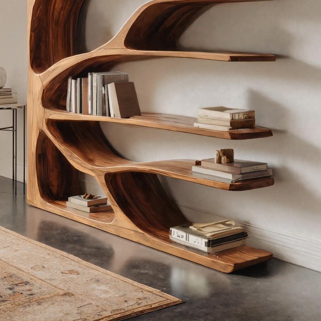 Modern Statement Bookshelf For Home Interiors Decor