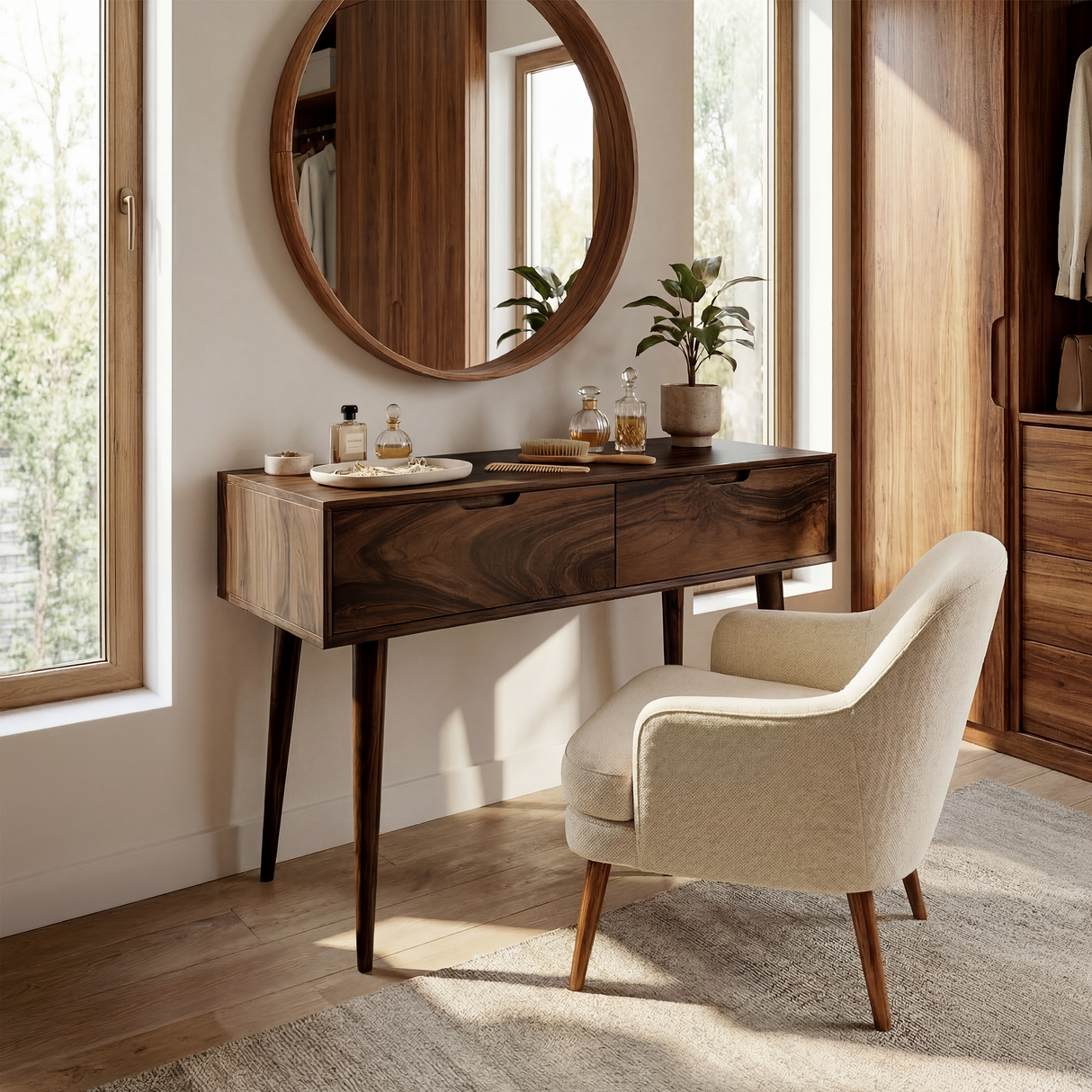Luxury Makeup Vanity Desk Dressing Area Beauty Space Personal Area