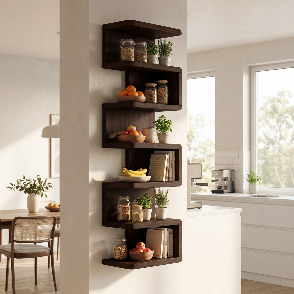 Minimalist Wall Mounted Shelf For Bathroom Essentials