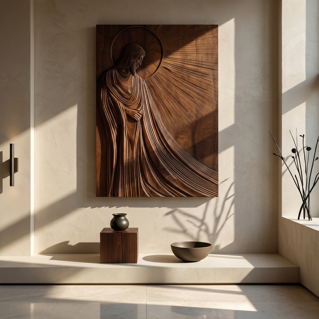 Contemporary Religious Wall Art For Living Room
