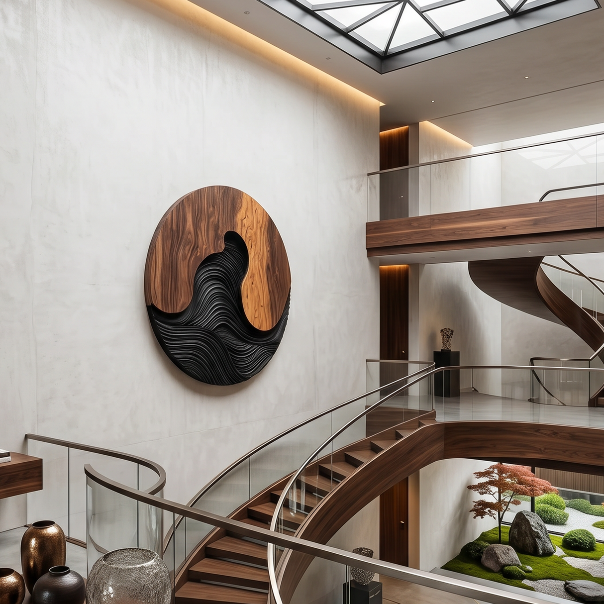 Scandinavian Artistic Wall Art For Open Concept Interior