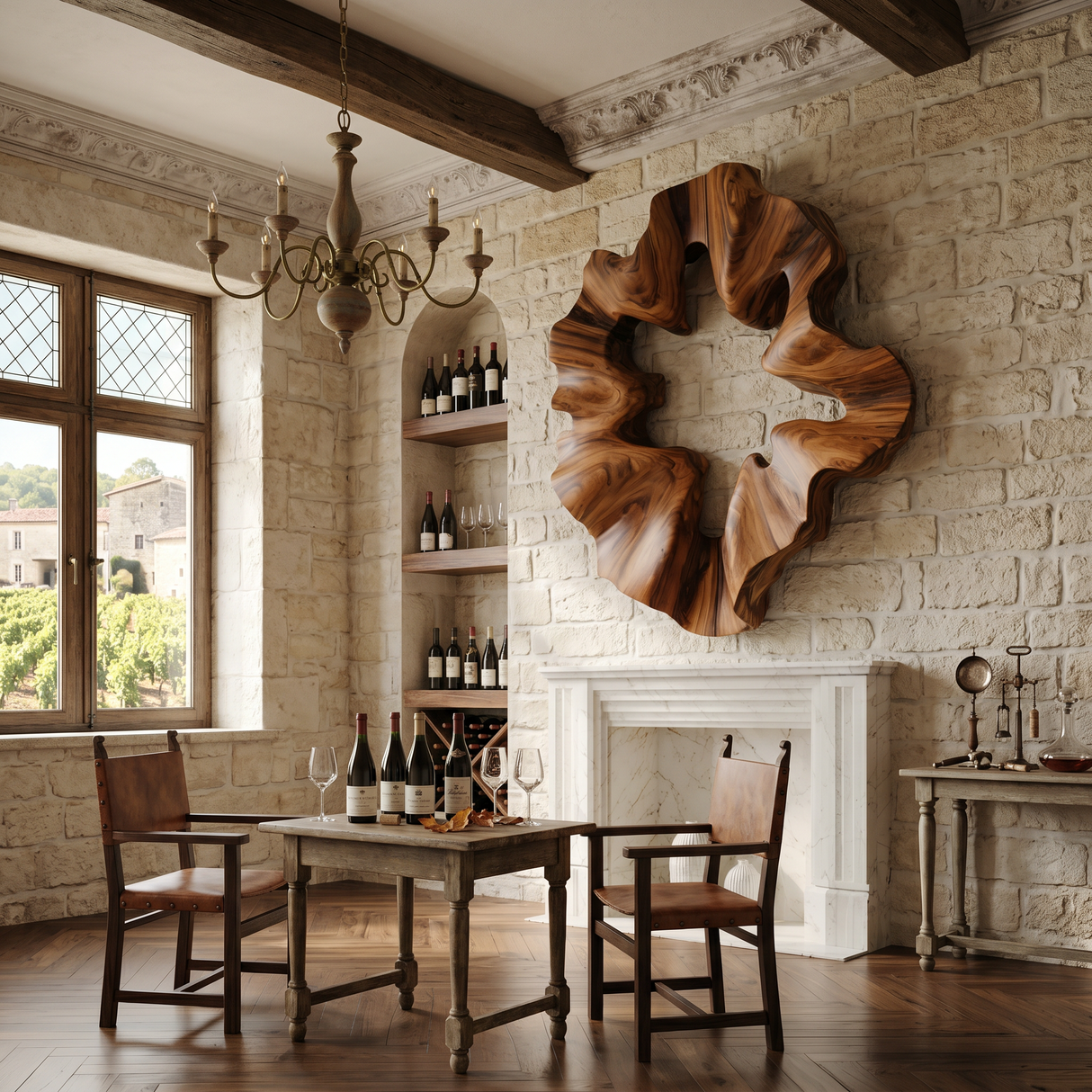 Modern Natural Form Wall Art For Living Space