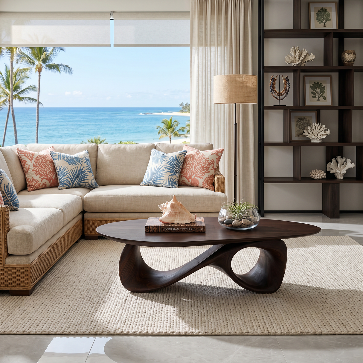 Rustic Coffee Table For Natural Home Styling