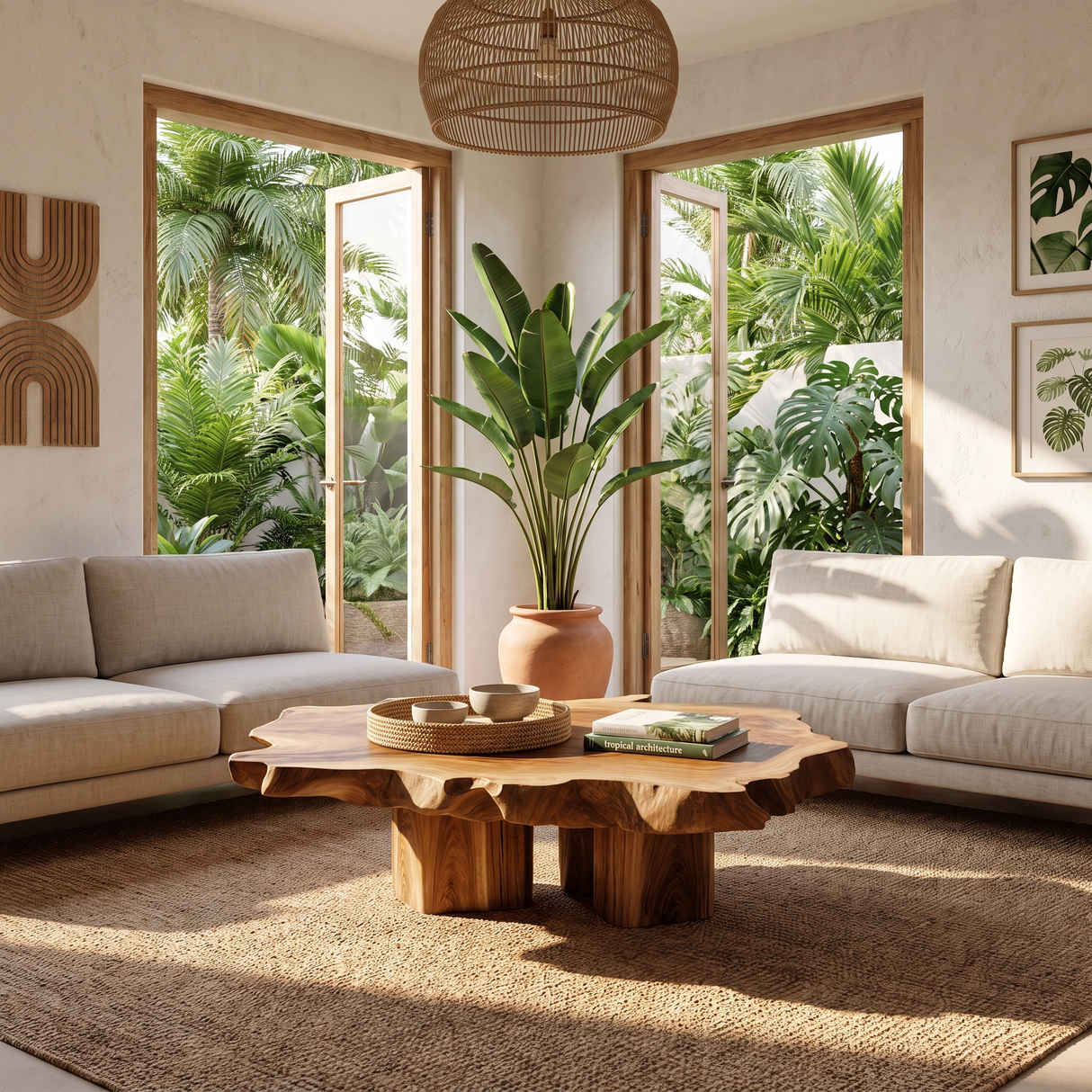 Handcrafted Coffee Table For Unique Living Room