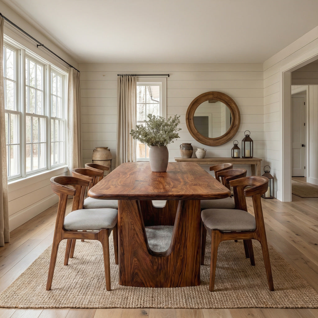 Modern Handcrafted Dining Table For Dining Room