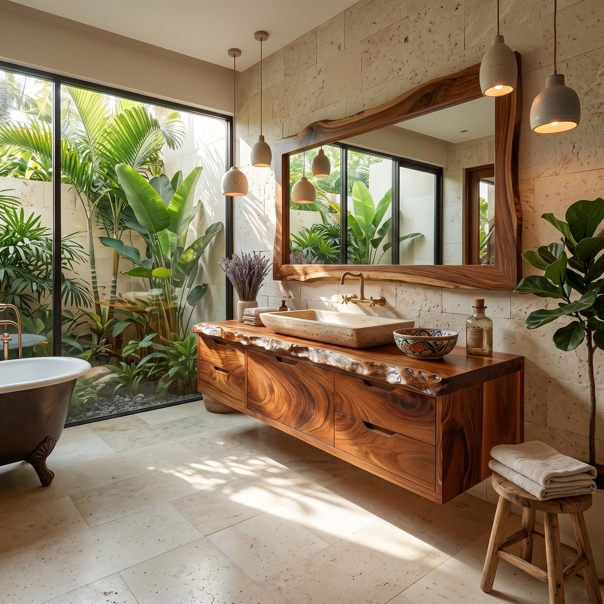 Luxury Floating Bathroom Vanity Primary Bathroom