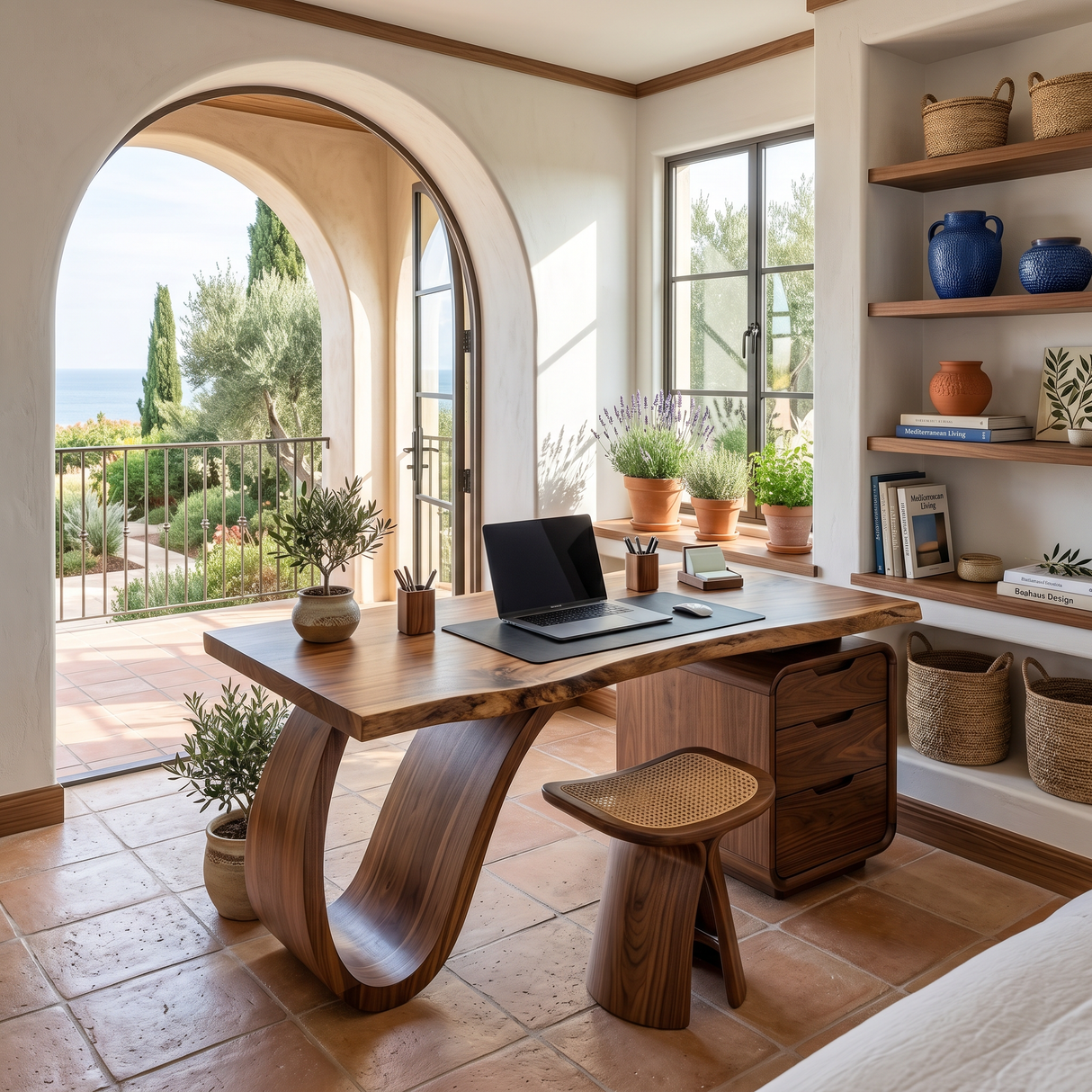 Modern Corner Executive Desk Coastal Home