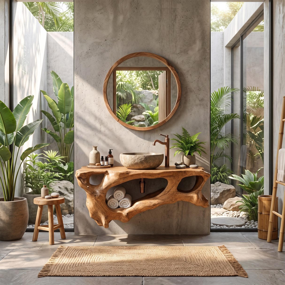Unique Floating Vanity For Bathroom