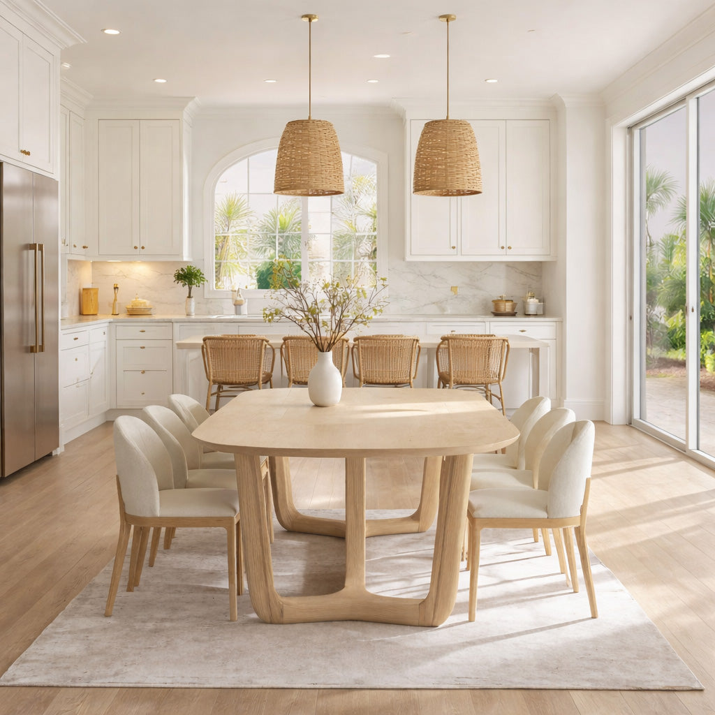 Scandinavian Minimal Dining Table For Dining Room