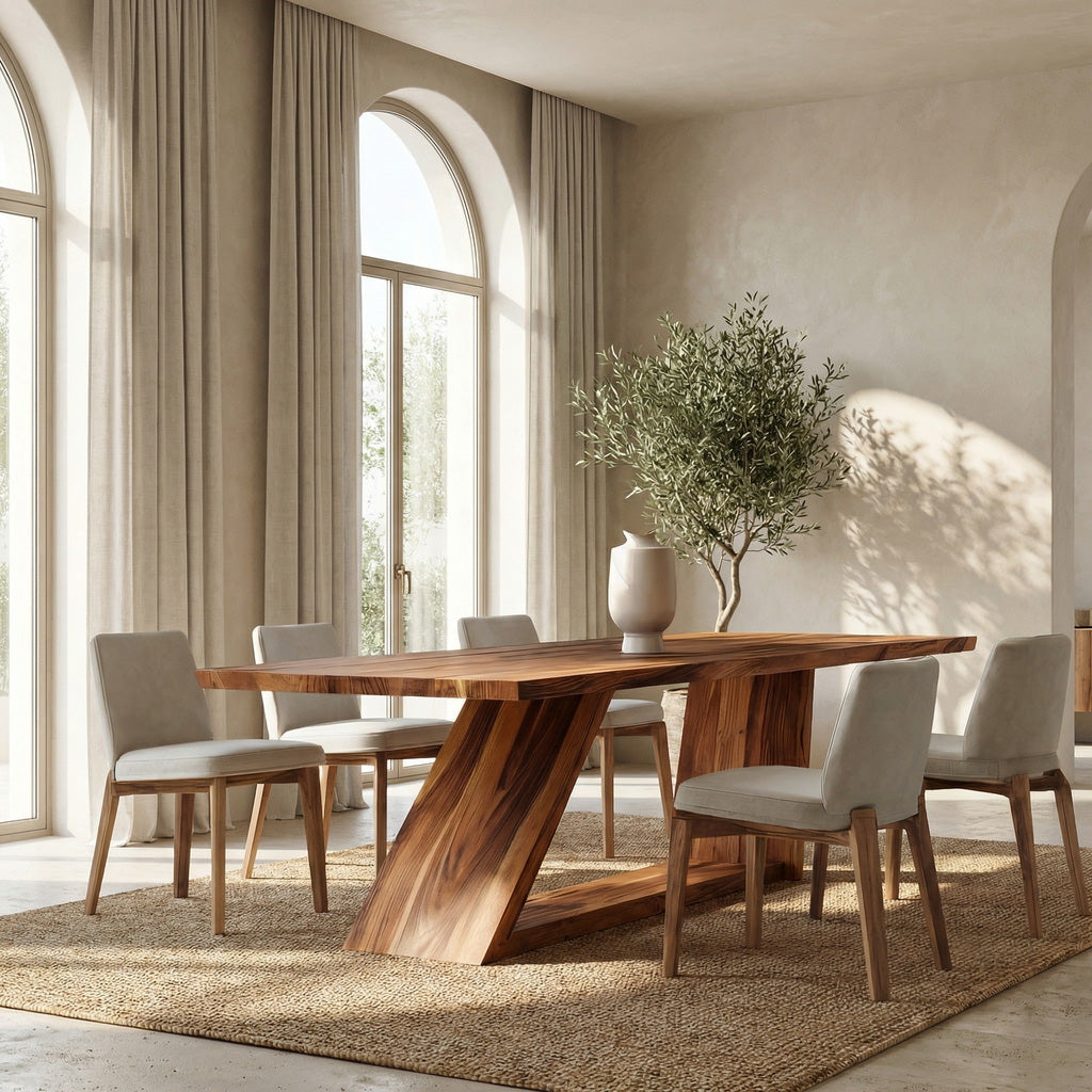 Organic Modern Dining Table For Dining Room