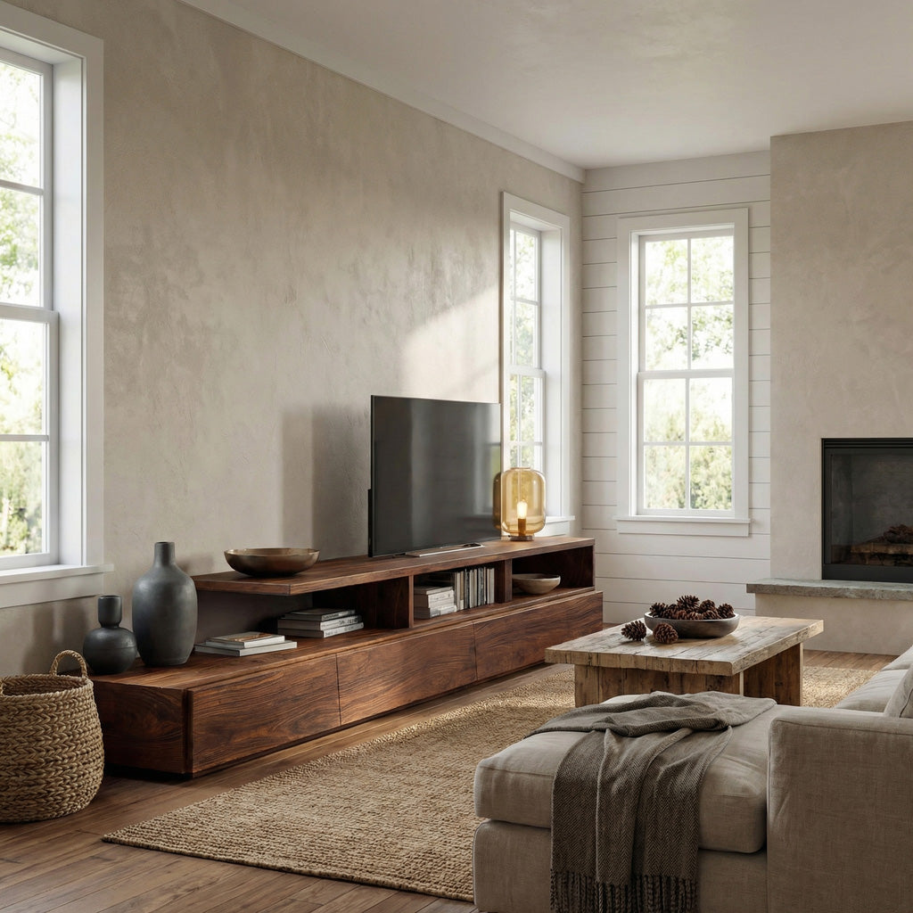Quiet Luxury TV Console For Living Room