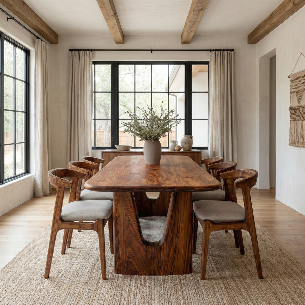 Modern Handcrafted Dining Table For Dining Room