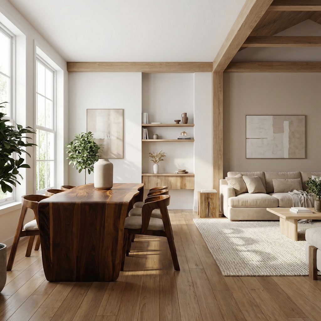 Modern Minimal Dining Table For Dining Room