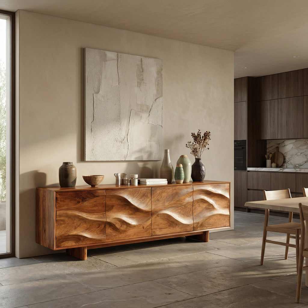 Minimalist Modern Sideboard Console For Living Room