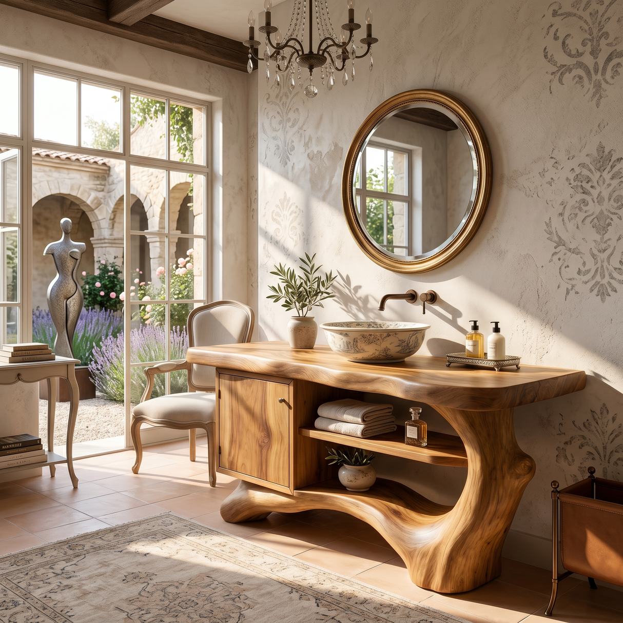 Contemporary Floating Vanity For Small Bathroom Space