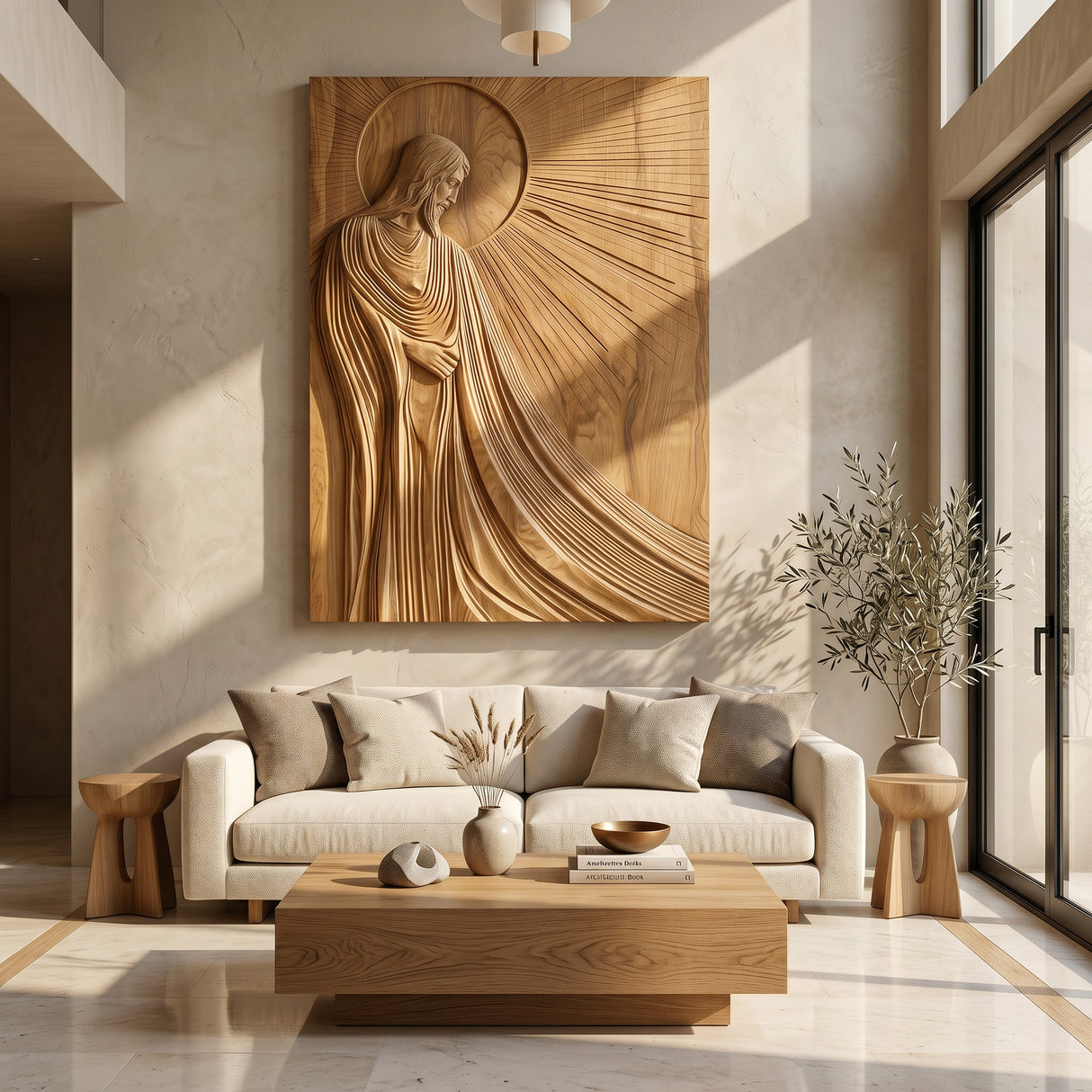 Contemporary Religious Wall Art For Living Room