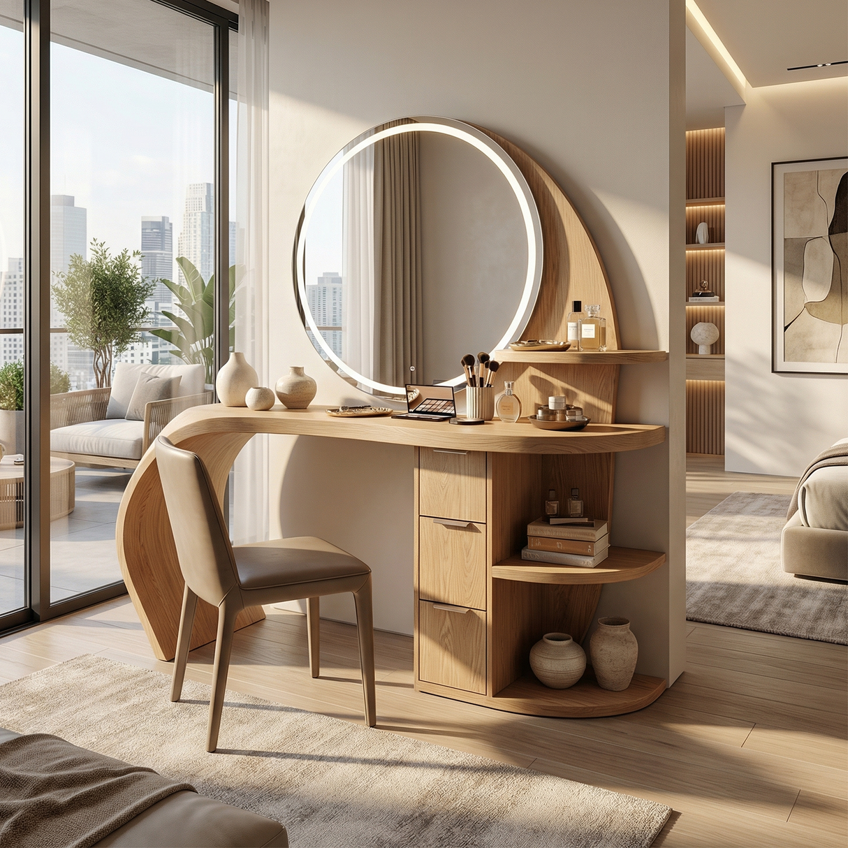 Classic Dressing Table Makeup Area Personal Space Dressing Area