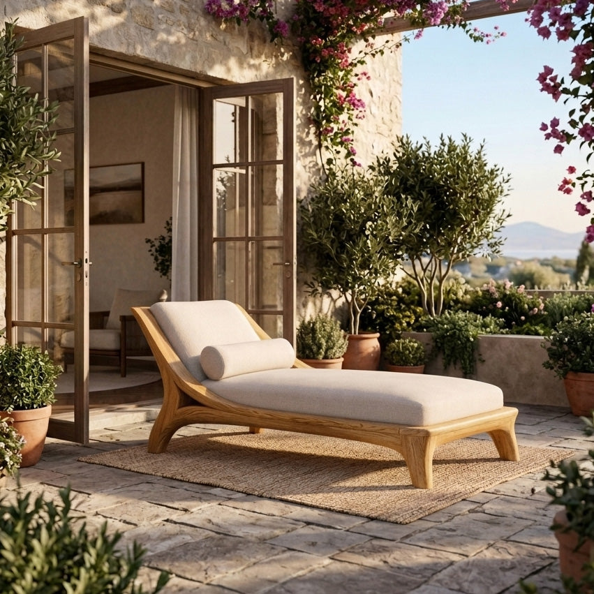 Modern Organic Wooden Sofa For Living Room Furniture
