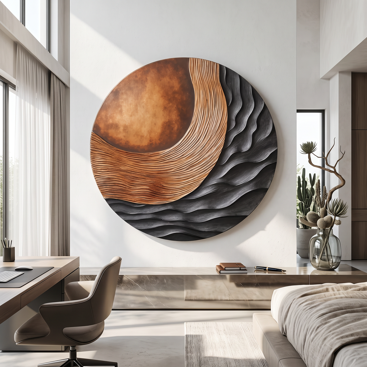Farmhouse 3D Wood Wall Art For Bedroom Rustic Ambience