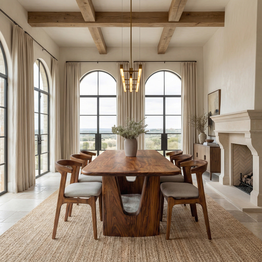 Modern Handcrafted Dining Table For Dining Room