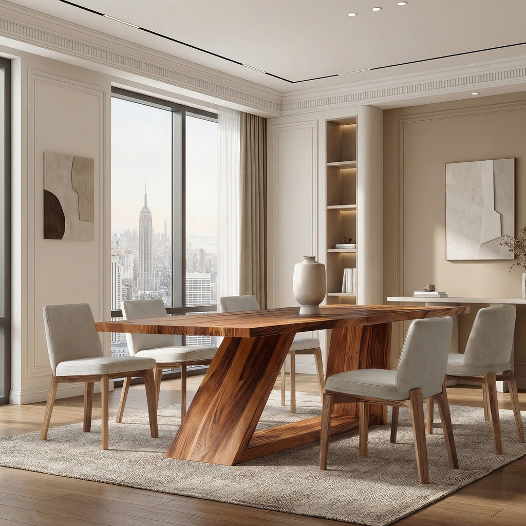 Organic Modern Dining Table For Dining Room