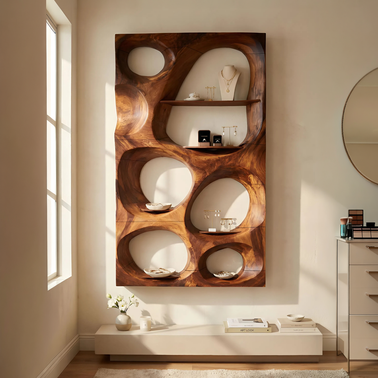 Modern Shelving Unit For Office Storage Setup